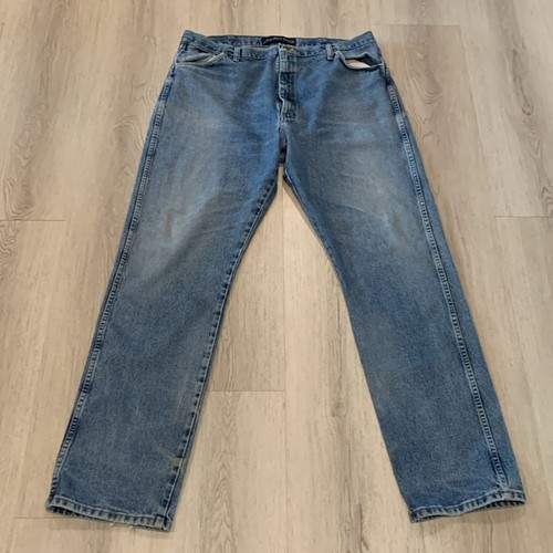 Wrangler George Strait Cowboy Cut Jeans Men’s 40 Baggy Denim - Picture 5 of 13