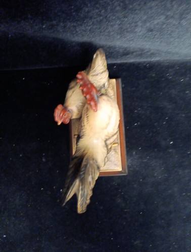 Ceramic Hen and Rooster Figurine Multicolored 6.5"L x 7"H - Picture 6 of 7
