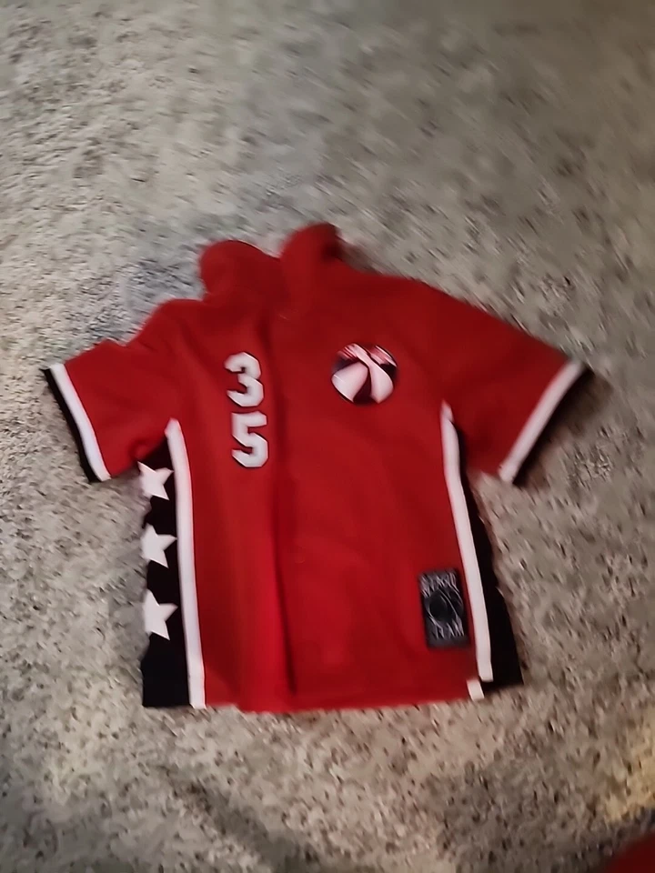 Детская штаб-квартира мальчиков красный белый синий 2шт наряд штаны для бега 4 июля комплект 3T - Изображение 2 из 4