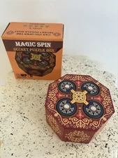 Magic Spin Secret Puzzle Box - Money Gift Giving IQ Secret Box