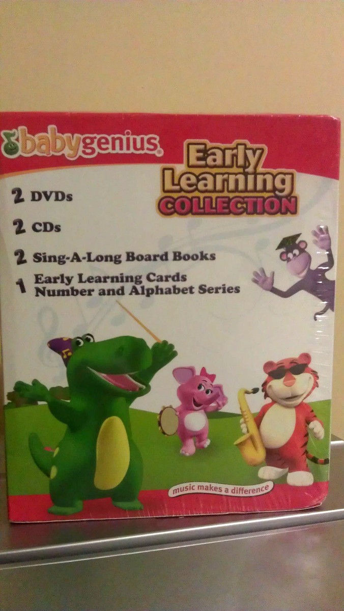 New Baby Genius Early Learning Collection Baby Genius DVDs Baby
