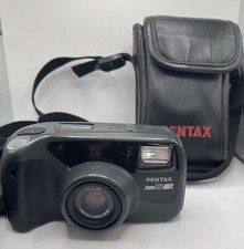 Pentax Zoom 90 WR Point  Shoot Compact Camera with Remote And Case Untested