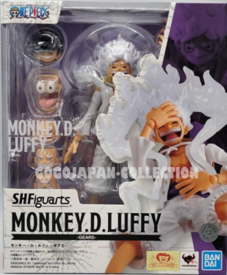 New] BANDAI S.H.Figuarts ONE PIECE MONKEY.D.LUFFY -GEAR5- JAPAN | eBay