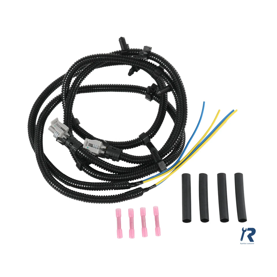 2 ABS Sensor de velocidad de rueda Arnés de cables Enchufe Coleta para Chevrolet Buick Cadillac Foto 3 de 4
