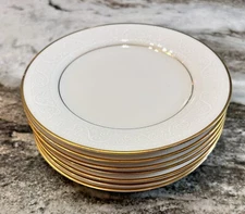 Vintage Noritake Japan Ivory China Tulane #7562, 6-1/4" Bread Butter Plate