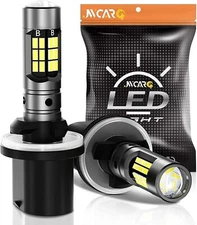 2* LED Fog Light Bulbs Super Bright 6000K Xenon White 899 High Performance