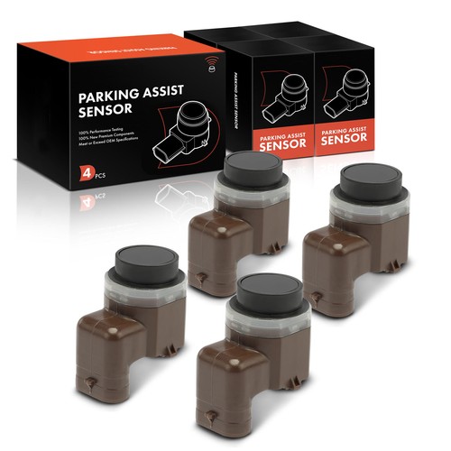 Sensor de asistencia de estacionamiento para parachoques delantero y trasero 4 piezas para BMW 528i 535i 550i X3 M5 M6 - Imagen 1 de 8