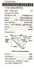 GIA loose certified natural .40ct SI2 U-V Light Brown round brilliant diamond — photo 7