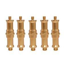 5Pcs 1/4 to 3/8 inch Male Converter Threaded Spigot Stud Adapter