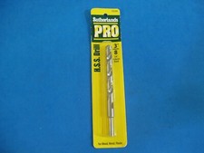 3/8" MADE IN USA SUTHERLANDS HIGH SPEED STEEL DRILL BIT 1/4" CHUCK HSS