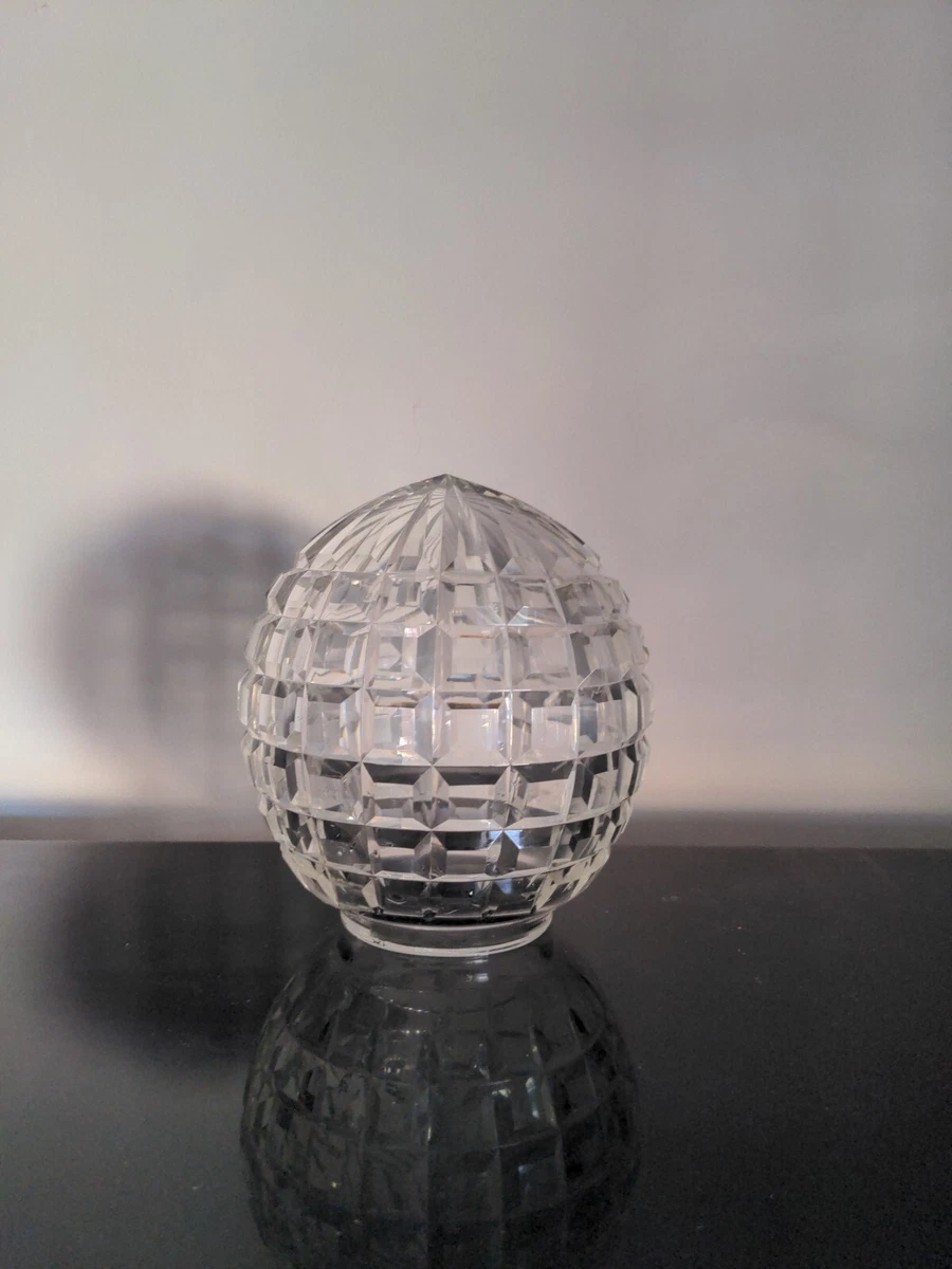 Vintage crystal lamp shade deals