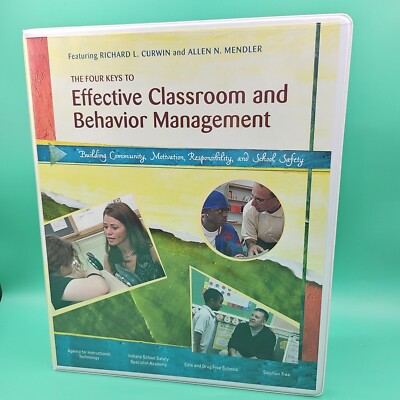 Effective Classroom And Behavior Management CD & Paperback Book OPEN BOX School