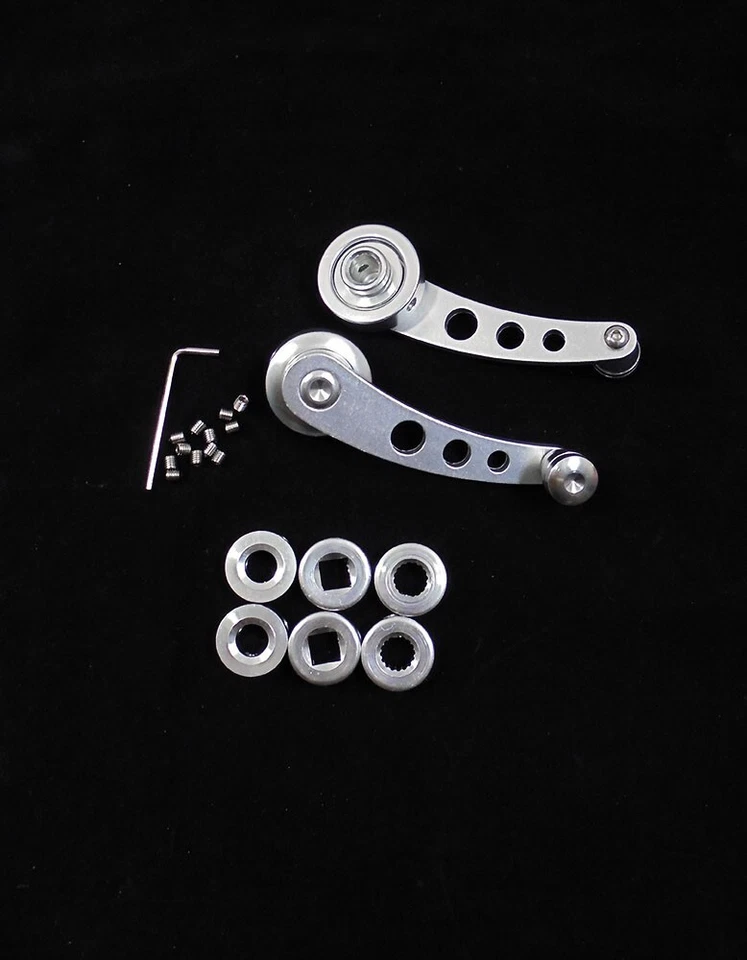 MITSUBISHI L200 MIGHTY MAX DODGE RAM 87-93 ALUMINUM ANODIZED WINDOW HANDLE CRANK - Image 2 of 4