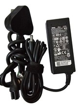 Genuine Dell Small Pin 45W Laptop Charger 19.5V-2.31A, HA45NM140 + Power Cable 