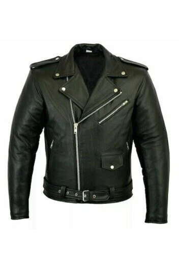 Mens Leather Jacket Premium Lambskin Genuine Leather Stylish Winter Coat