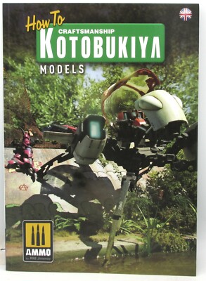 Ammo AMIG-6113 How to Craftsmanship Kotobukiya Models (Books) Painting Guide