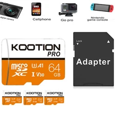 64GB Micro SD Card Memory Card 4K UHS1 Class 10 SDXC U3 TF Card Wholesale