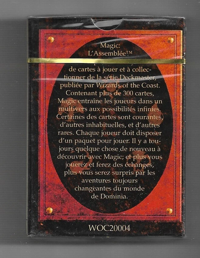 MTG: 4th EDITION Factory Sealed Tournament Pack/Starter Deck from Box - French - Image 2 of 4
