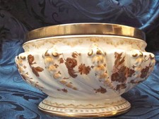 CRESCENT CHINA  VASO COPPA SOTTOVASO PORCELLANA INGLESE 1907