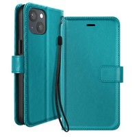 Mayaxess,,Kartenetui Iphone 13,Standfunktion Und Handschlaufe,TüRkis