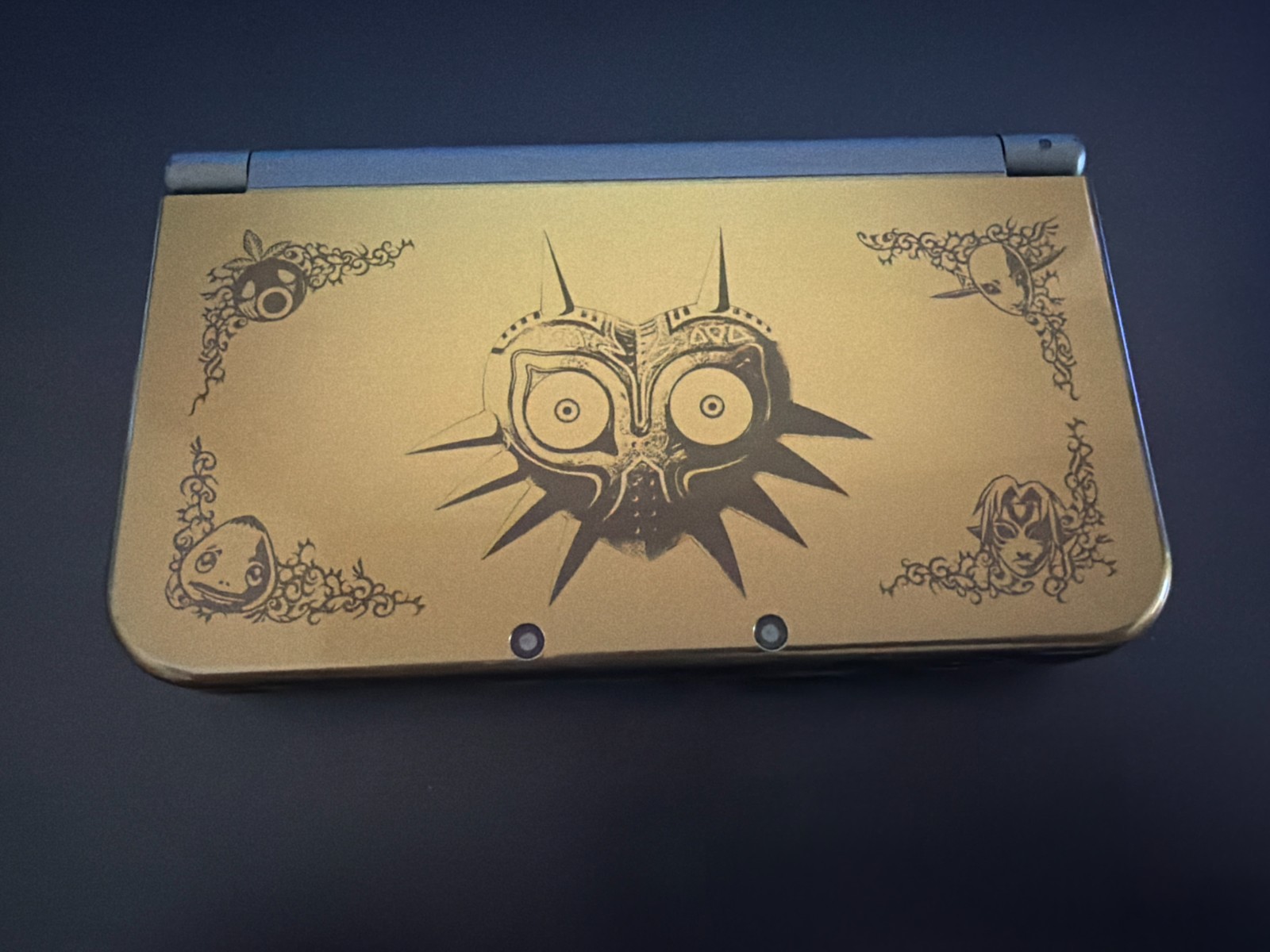 New Nintendo 3DS XL Majora's Mask Edition Boxed + New OEM Battery + 128GB