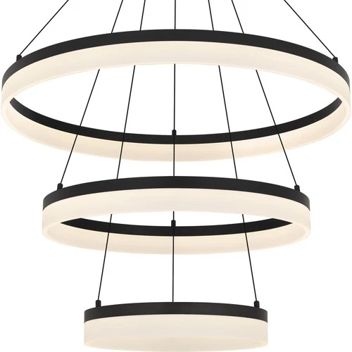 Quoizel PCOH2932 Cohen 32"W Suspension Multi Light Pendant - Bronze - Picture 2 of 5