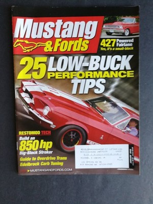 Mustang & Fords Magazine January 2005 1969 Mustang Grande  1965 Mustang GT Coupe
