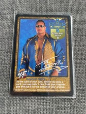 WWF - Raw Deal - CCG - Promo Card The ROCK - by Comic Images 2000