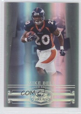 2007 Donruss Threads Century Proof Silver 90/100 Mike Bell #79 0e3