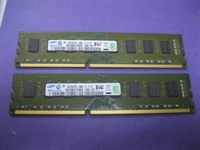 Samsung 8gb 2x4GB Ram M378B1G73DH0-CK0 1600MHz 240-pin DDR3 DIMM Desktop RAM