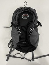 Osprey Daylite Hiking H2O Hydration Backpack Daypack Bag Black/Gray EUC