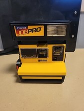Polaroid JobPro 2 Instant Film Camera Yellow  Black 600 Film Tested Works