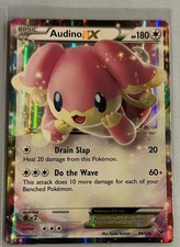 Audino EX - 84/124 - Ultra Rare Fates Collide - Pokemon Card - NM