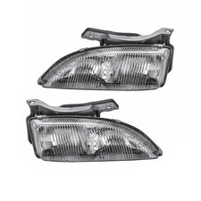 For Chevy Cavalier 1995-1999 Headlight Assembly Driver And Passenger Side Pair For Chevy Cavalier 1995-1999 Headlight Assembly Driver And Passenger Side Pair