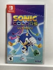 Nintendo Switch Sonic Colors Ultimate Standard Pre-Owned Tested FREE SHIPPING!