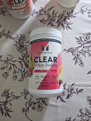 MyProtein Clear Whey Isolate Fruit Punch 500g Protein Drink Mix