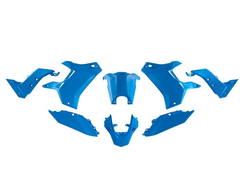 Rtech Plastic Kit Fits Yamaha Ténéré 700 From 2019 Revolution Light Blue