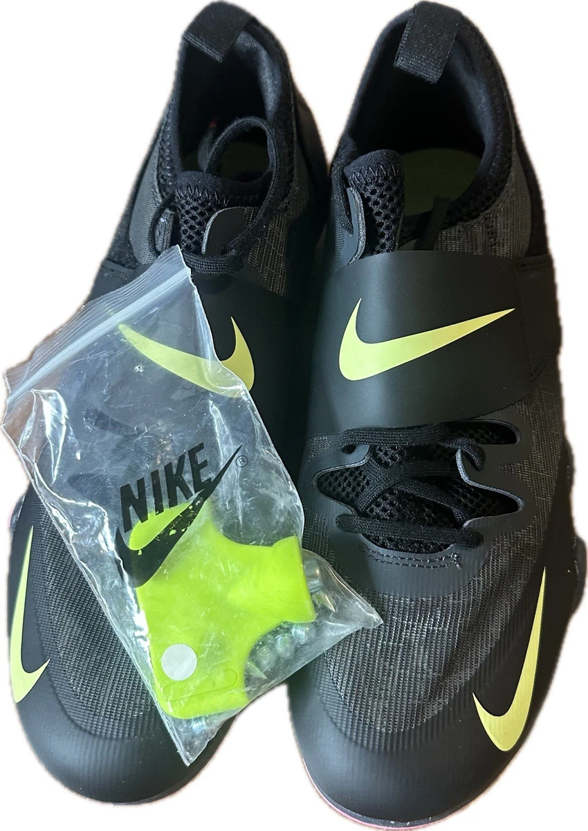 NEW Nike Zoom PV Elite Pole Vault Track Spikes Black - Men display picture 1