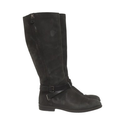 Ecco, Stiefel, Größe: 40, Schwarz, Leder, Damen #Kso