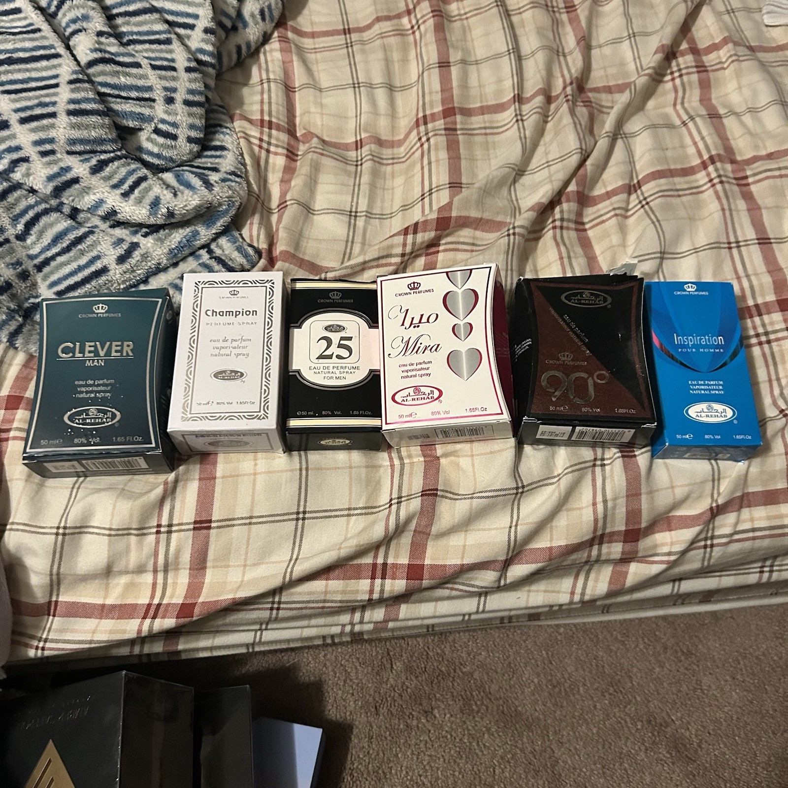 Perfume/ Cologne LOT OF 6 Al Rehab, For Men And More