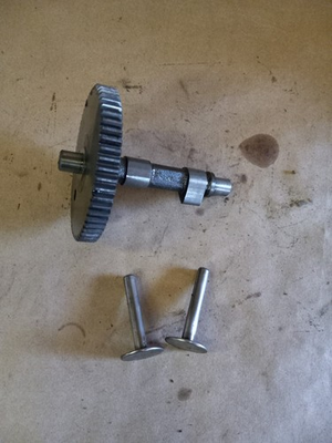 #ad #ad Vintage Briggs amp; Stratton 8 HP Cast Iron Engine Cam Shaft amp; Lifters Model 195437 $19.99