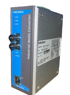 MOXA IMC-101-M-ST-T V2.3 photoelectric converter NEW IN BOX! FREE SHIPPING!   1C