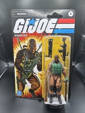 G.I. Joe Retro Collection Roadblock Walmart Exclusive Figure Cracked Blister