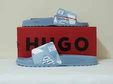 Hugo Men Slide with mixed logos size 13 new with box