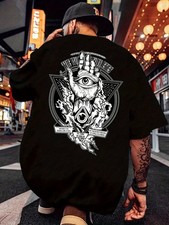 Men's Printed T-shirt, Regular Style