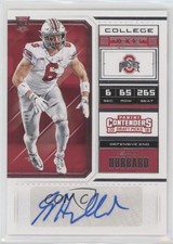 2018 Panini Contenders Draft Picks College Ticket Sam Hubbard #176 Auto 00jz