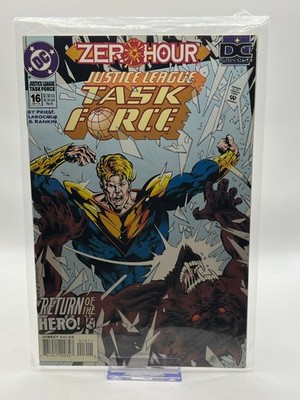 DC Comics Justice League Task Force Zero Hour #10 Comic Book Direct Sales