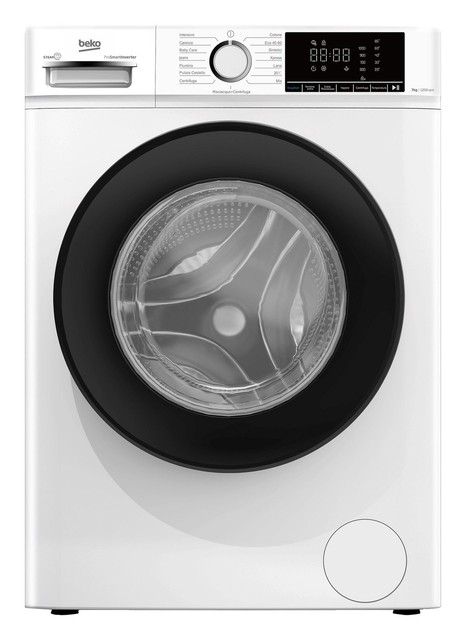 Lavatrice 7 Kg BMX7126DB SteamCure White classe A 1200giri/min (60x47,4x84,7cm)