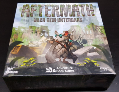 Aftermath - Nach dem Untergang - deutsch - Z-MAN Games NEU & OVP! RAR - Selten!