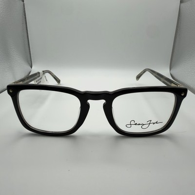 SEAN JOHN MF SJO5125WM Black Eyeglass Frames 54-24-150 NWT $118 MSRP